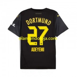Camisola Borussia Dortmund Karim Adeyemi 27 Homem Equipamento Segundo 2024-2025 Manga Curta